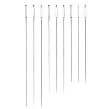 Medsuo 9pcs 4.9/5.9/6.9 Extra Long Darning Needles Sewing Needles Big Eye
