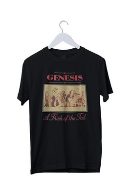 Vintage Genesis Band A Trick Of The Tail Unisex T-Shirt Herren S M L XL 2 3 4 XL  