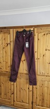 Bessie Jeans BNWT Made In Italy Mulberry Denim Jeans Size Tight 32-X 26, 34