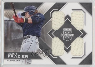 2016 Panini Elite Extra Edition Quad Materials 63/299 Clint Frazier #QA-CF 03rx
