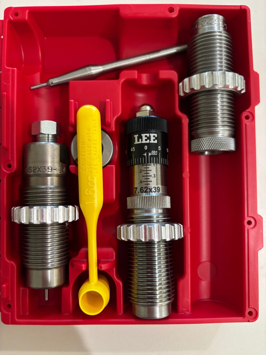 LEE 90565 7.62 X 39 MICROMETER PACESETTER 3-DIE SET *Ships Insured