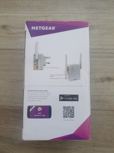 Netgear WiFi Range Extender AC750 Dual Band Range EX3700 With Box Free Postage - Photo 4/9