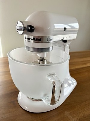 KitchenAid Weiß mit Original Zubehör, Top Zustand