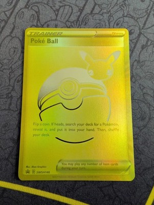 Pokémon Karte - Celebrations - 25th - Poké Ball -  SWSH146 - Gold - Promo - 2021