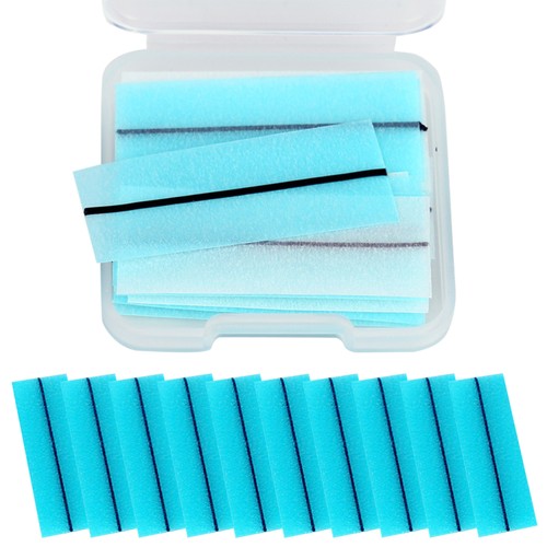 2 Boxes Self-adhesive False Eyelash Glue Strips Clear Tape for Extensions