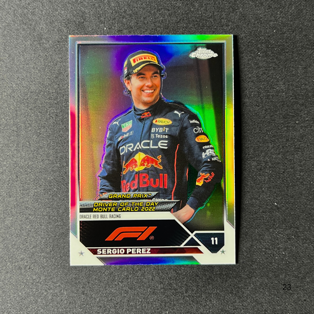 2023 Topps Chrome Formula 1 - Grand Prix Driver of the Day Sergio