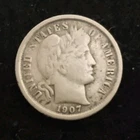 1907 O Barber Dime