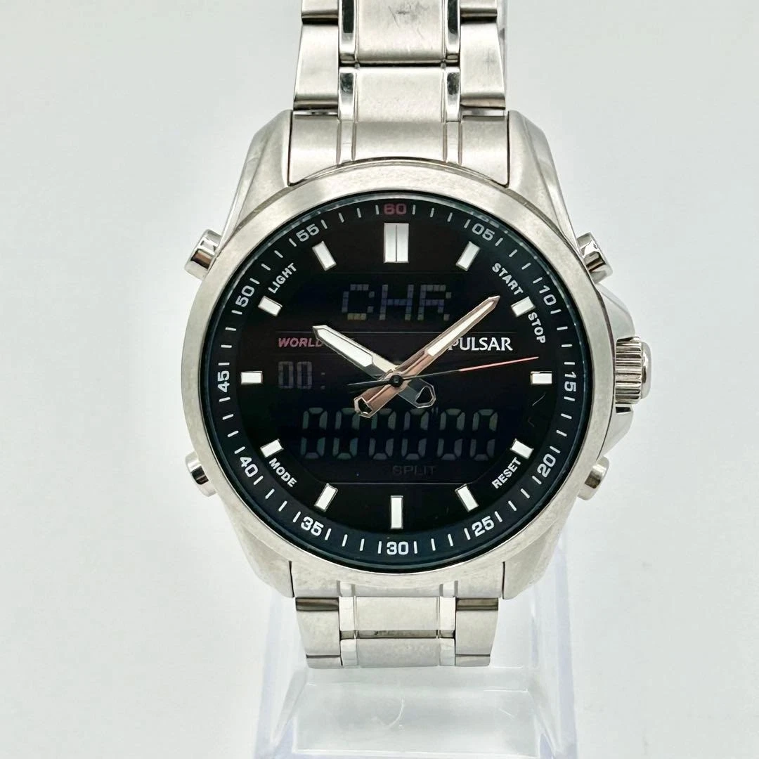 SEIKO セイコー PULSAR パルサー クォーツ アナデジ 日本未発売 Seiko Pulsar Analog & Digital Wristwatches for sale | eBay