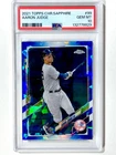 2021 Topps Chrome Sapphire AARON JUDGE #99 PSA-10 New York YANKEES