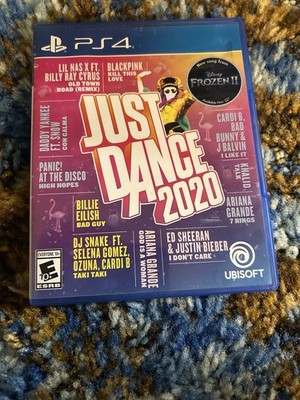 PS4 Just Dance 2020 Sony Playstation 4 Frozen II Bieber Sheeran Eilish No Manual