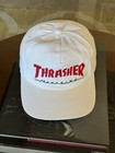 Thrasher Magazine Skateboard White Baseball Hat Cap Men’s Snapback Rare — photo 2