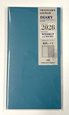 Traveler's Company 2026 Weekly Diary  Memo Reg. Size 2 books