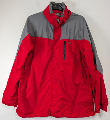 Gelert Jacket Men s XL Red Grey Outdoor Waterproof Coat