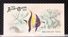 #FGW-32 Moorish Idol 2025 Topps Allen & Ginter 50 Fish From Global Waters