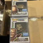 Funko Pop! One Piece - Nico Robin 2179 & Franky Bronze 2180 Statue w/Hard Stacks