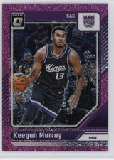 2024-25 Panini Donruss Optic Pink Glitter Prizm 56/275 Keegan Murray #47 1ou2