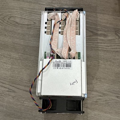 ANTMINER D3 15GH/s DASH COIN MINER 1200W NOVEMBER
