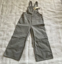 NWT Rylee Cru wide leg overall dusty blue cotton 8-9y boy girl
