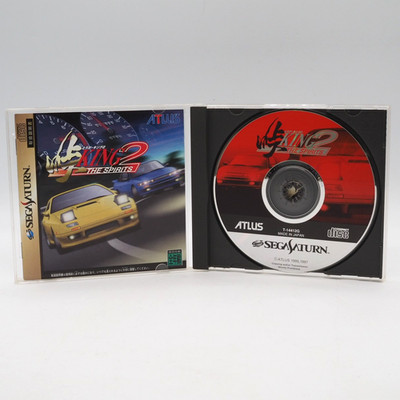 Touge King The Spirits 2 Atlus Sega Saturn NTSC-J Japan Racing Tested