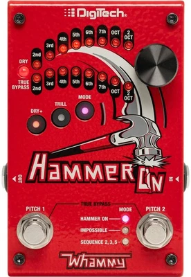 Digitech Whammy HammerOn Pitchshifter Effekt Pedal E-Gitarre Drop Capo Tuning