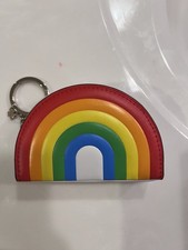 Kate Spade New York Rainbow Key Ring Coin Purse Wallet
