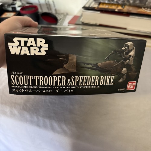 Bandai 1/12 Scout Trooper Speeder Bike - Picture 7 of 9