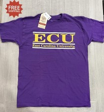 ECU East Carolina University 3 Line T Shirt - Size M / Medium - Made In USA NWT