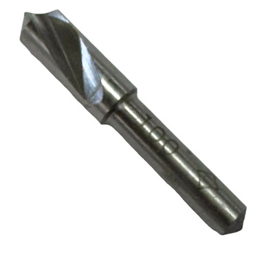 Cleveland Twist 1/4'' HSS Countersink, 1 Flute, 100 Degree USA Made