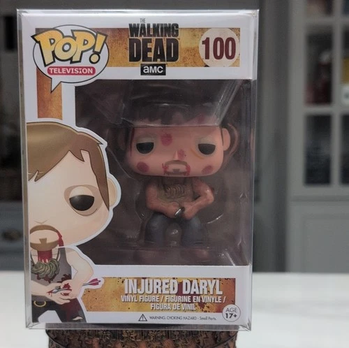 Funko Pop! Vinyl The Walking Dead Injured Daryl #100 Edition Four Figure