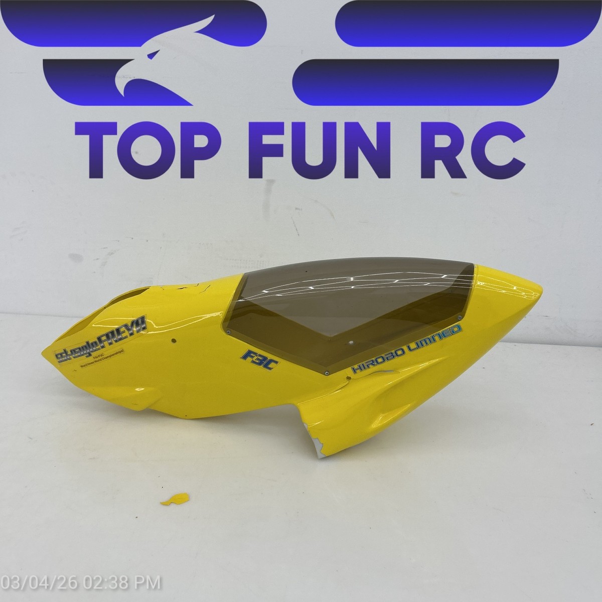 HIROBO LIMITED F3C SST-EAGLE FREYA WORLD CHAMPION 3X YELLOW CANOPY