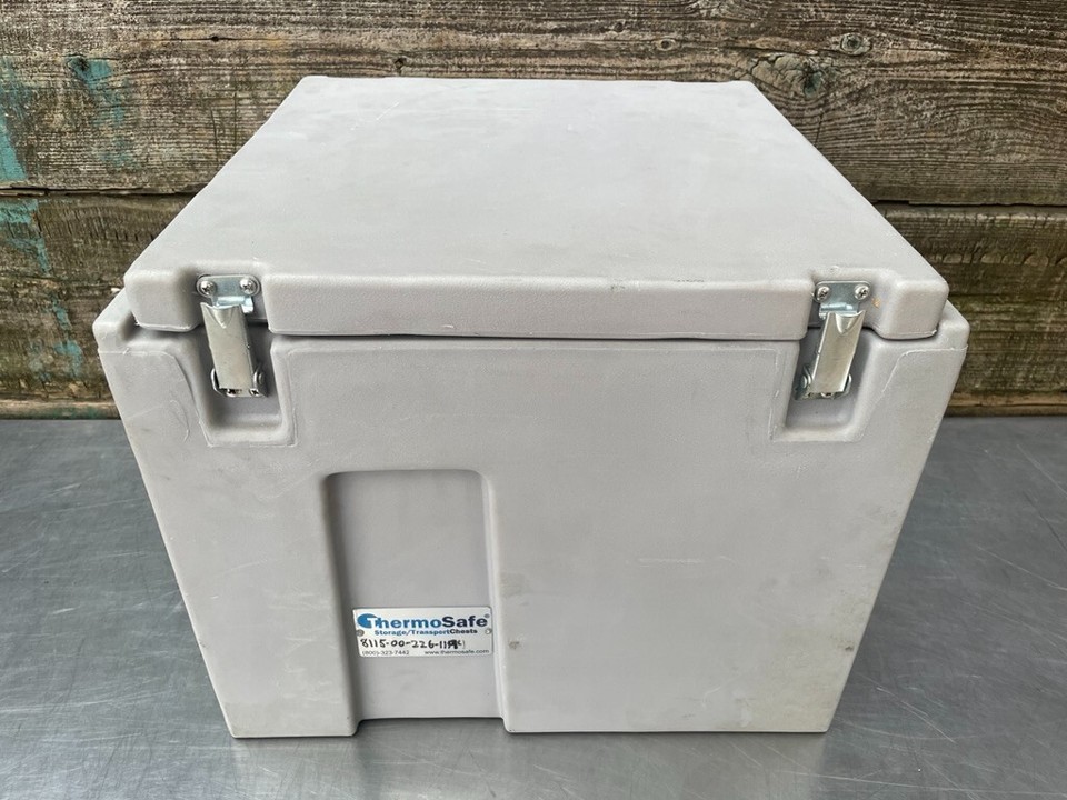 THERMOSAFE SONOCO 450 DRY ICE STORAGE TRANSPORT CHEST THERMO SAFE 1.5