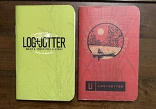 Log + Jotter  Dot Graph Notebook Set Of 2  For Soggy Carry -  Flip    2021