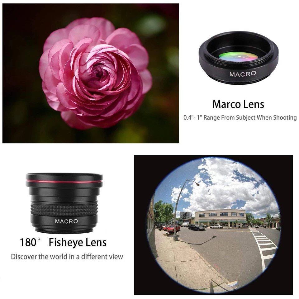 ZOMEI Professional 37mm 0.42X Close Up Phone Filter Lens For IPhone Samsung - Image 4 of 4