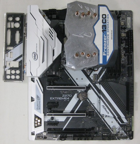 ASRock Z270 Extreme4 mit CPU Intel Core i5-6500 / Blende / LGA1151