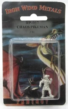 Ral Partha RP-017 Chaos Pikeman (Fantasy Armies) Warrior Infantry Miniature