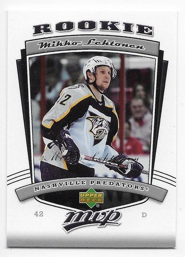 06/07 UPPER DECK MVP ROOKIES RC Hockey (#298-357) U-Pick From List - Picture 22 of 57