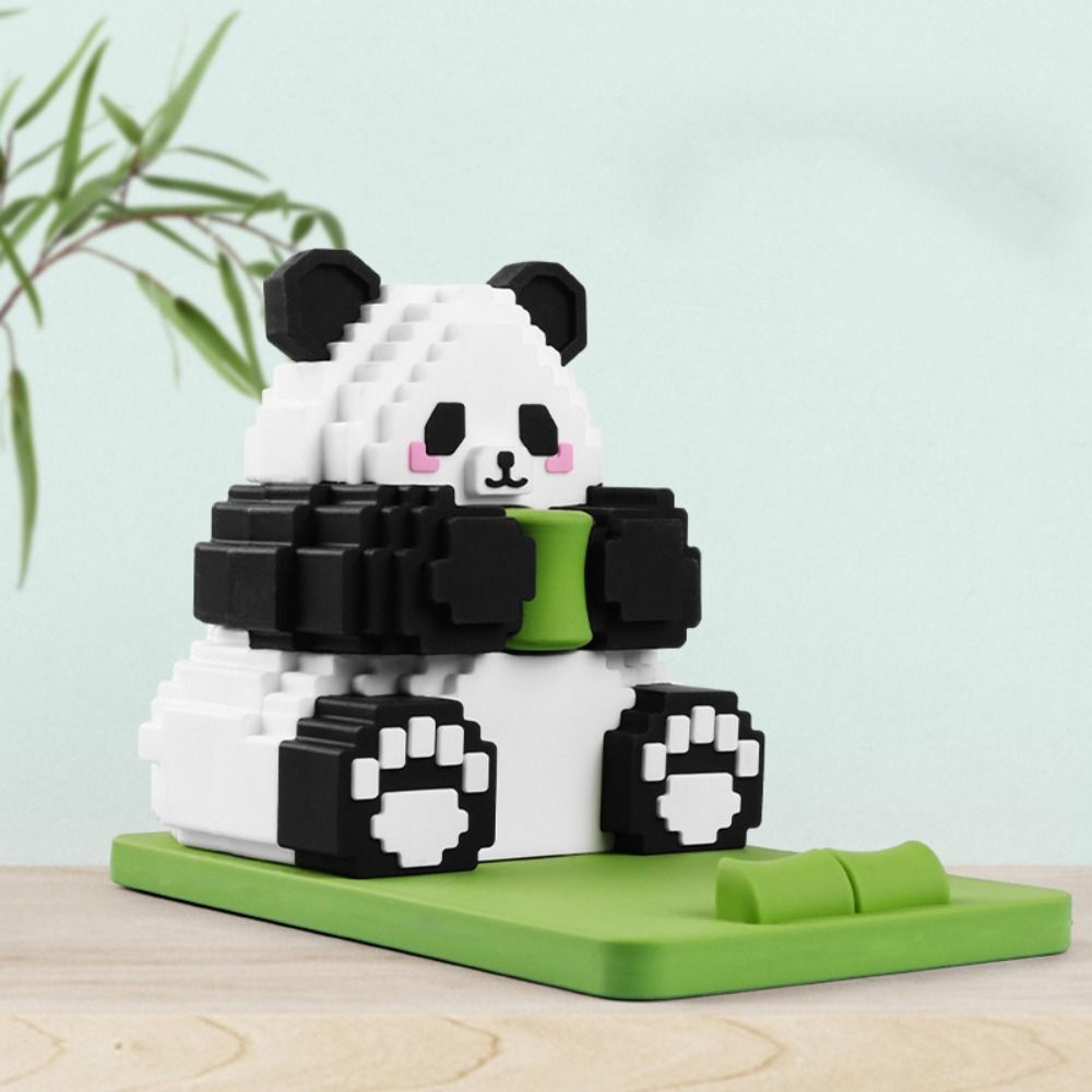 Panda Cute Phone Stand Holder Ornament Panda Desk Phone