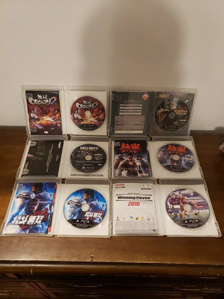 Lote de juegos Playstation 3 (¡JAPONÉS Y COREANO!) Foto 3 de 4