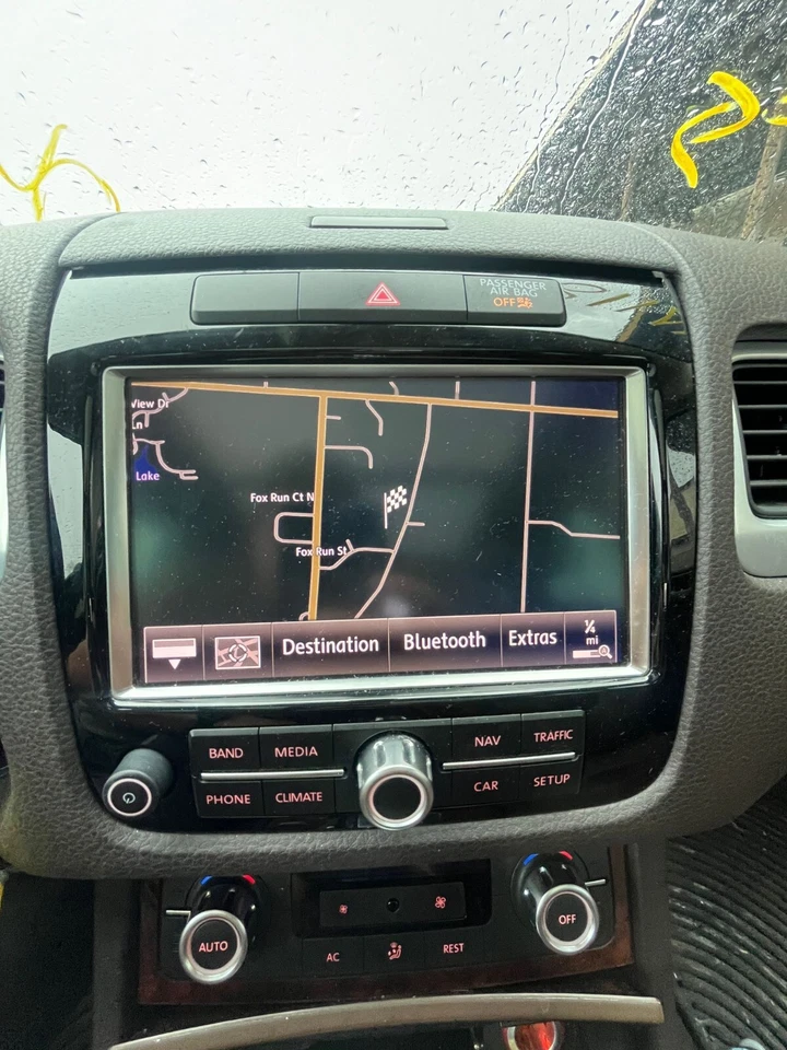 Volkswagen Touareg 2011-2015 navegación pantalla radio pantalla 7P6-919-603-C OEM Foto 3 de 4