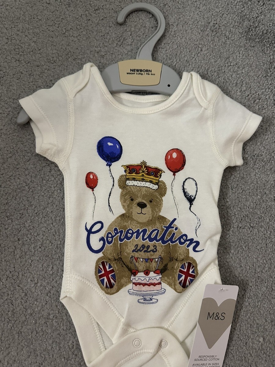 Short Sleeve Argos Baby Vests King Charles III Marks And Spencer