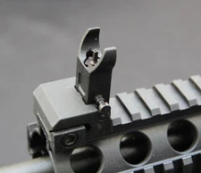Metal Picatinny Flip Up Front Rifle Sight Free Shipping 