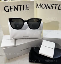 GentleMonster Pino 01 Sunglasses Black Frame Black Lenses