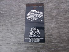 The Royal Naval College Greenwich Bryant & May Matchbook Match Book