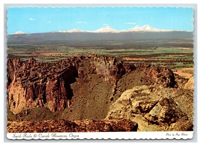 Smith Rocks and Cascade Mountains Oregon Photo by Ray Atheson