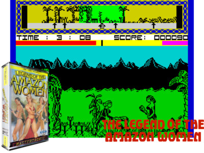 Sinclair ZX Spectrum 48K Game - LEGEND OF THE AMAZON WOMEN - Mastertronic
