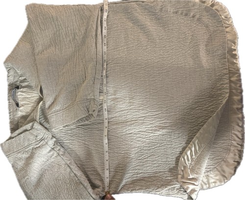 Zara | Pullover Sweater | Quarter Zip Up | Women's Medium Oversize | Light Grey - Picture 6 of 11