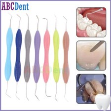 Instrumento de relleno compuesto dental LM Set mango de silicona restauración estética