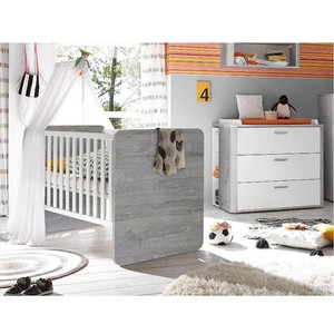 Frieda 5tlg Babyzimmer Set Vintage Wood Kinderzimmer Baby Erstausstattung Bett Ebay