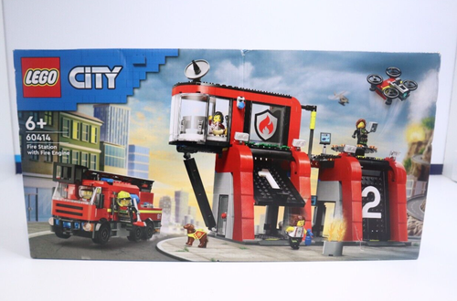 LEGO City Fire 60414 Fire Station with Fire Truck - Picture 2 of 11