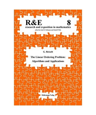 The linear ordering problem: Algorithms and applications, Reinelt, Gerhard